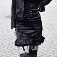 Women Lace Up Skirt Sexy