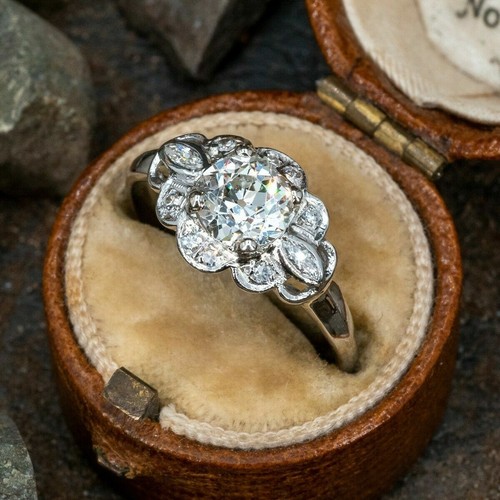 Round diamond engagement - 2,