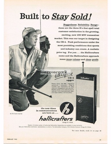 1962 hallicrafters walkie - 1962,