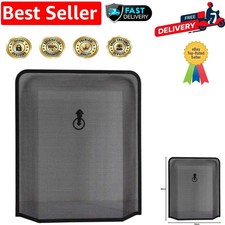 Versatile Black Fire Screen