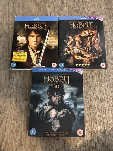 The hobbit trilogy blu ray - the, blu-ray