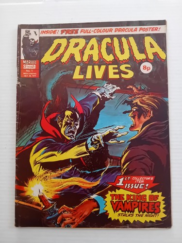 Dracula lives reprint 1st - dracula, #1.