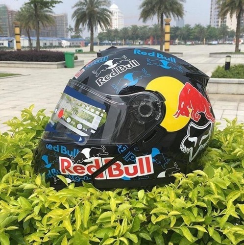 Mtb red bull helmet 2024 - red,