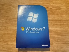 Microsoft Windows 7 Professional 32 bit version disc with Product Key