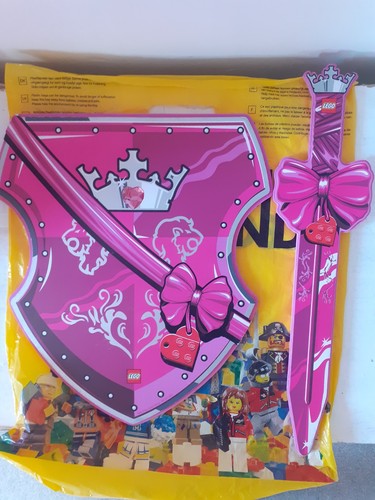 Legoland pink knight sword - legoland,