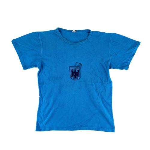 West german army shirt blue - german,
