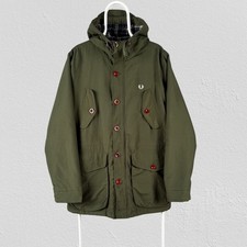 Fred Perry Olive Green Parka
