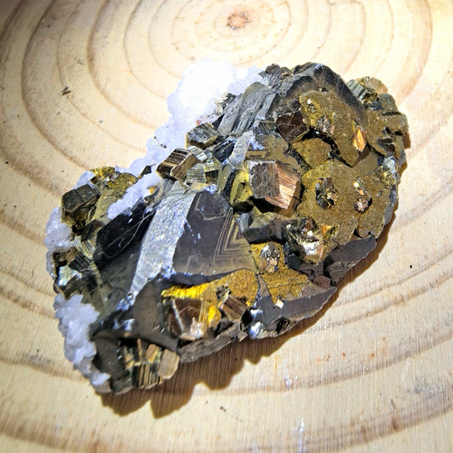 Rare pyrite crystal - rare,