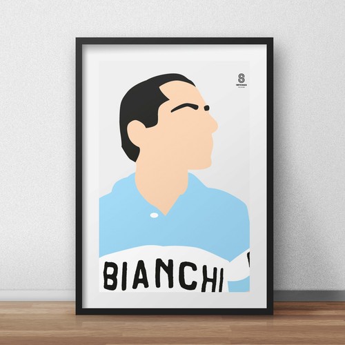 Fausto coppi portrait - -, the