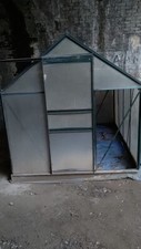 greenhouse 6x8ft Aluminium frame polycarbonate panels
