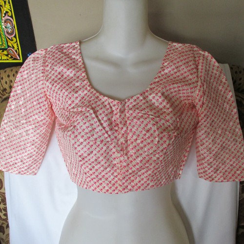New white pink - pink, choli