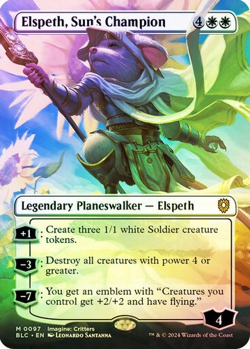 Foil elspeth sun champion - champion, ~