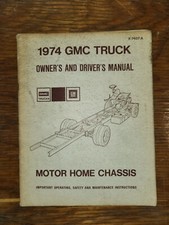 1974 GMC Motorhome Chassis