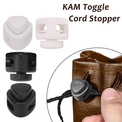 Cord lock toggle stopper - cord, clip