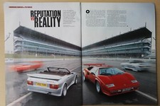CC 2004 magazine article: (1986) LAMBORGHINI COUNTACH vs (1988) TVR 450SEAC