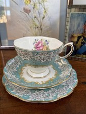 Royal Albert Bone China “ Enchantment “ Tea Cup, Saucer & Plate Trio
