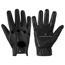 Men’s Black Real Leather