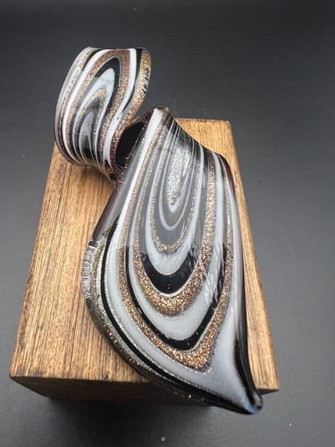 Large murano style art glass - style,