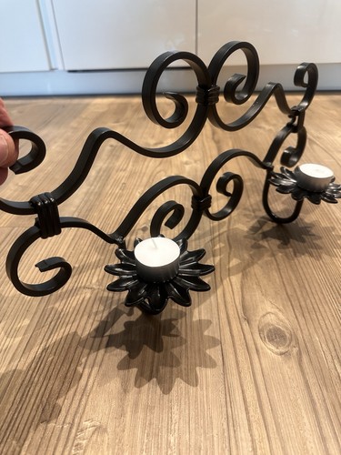 Gothic wrought iron tealight - gothic,