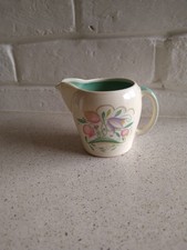 Susie Cooper Green Dresden Spray Jug (2)