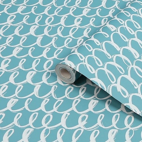 Fresco sea swirls wallpaper - fresco,