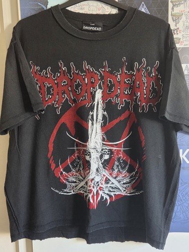 Drop dead printed - drop, t-shirt