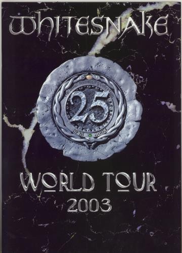 Whitesnake world tour - whitesnake, 2003