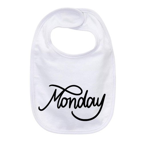 Monday baby bib cotton - baby,
