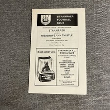 (1).  Stranraer v Meadowbank
