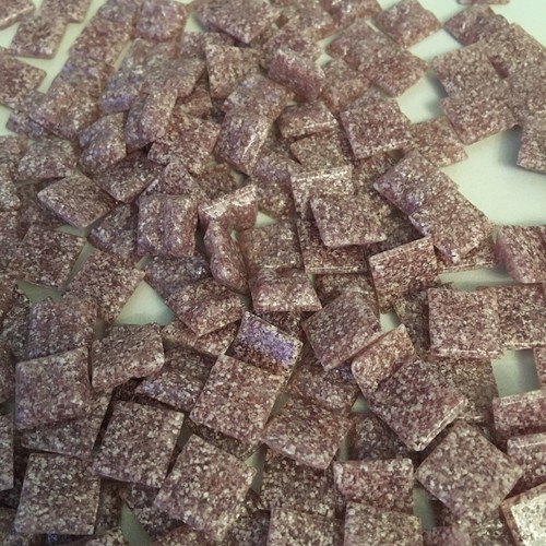 Mosaic tiles brown purple - mosaic, brown/purple