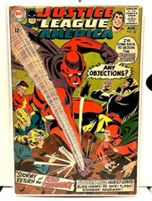 JUSTICE LEAGUE OF AMERICA #64   1ST APP RED TORNADO   1968   SILVER AGE GEM!!