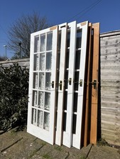 18 glass panel solid pine