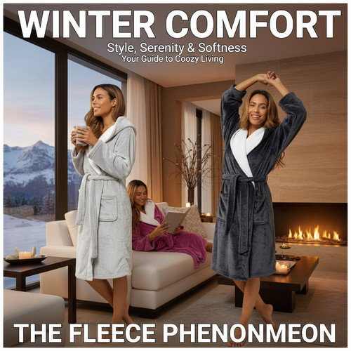 Ladies fleece dressing - fleece,