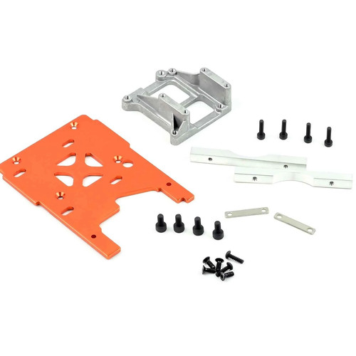 Hpi engine plate 0mm orange - plate, 3.0mm