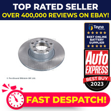 2x Brake Discs Pair Solid