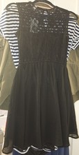H&m Size 10 LBD BNWT Black