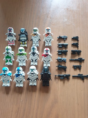 Lego star wars x12 clone - wars,