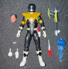 Power Rangers Lightning Dragon Shield Black Ranger Figure *Remaster Head & Morph