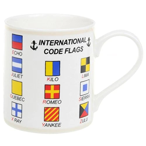 Educational mug code flags - mug,