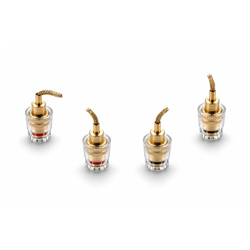 4pcs 4mm banana female 2mm - 4mm, to