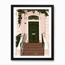 London House Art Print Framed