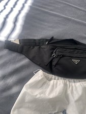 PRADA Shoulder/Belt Bag Black