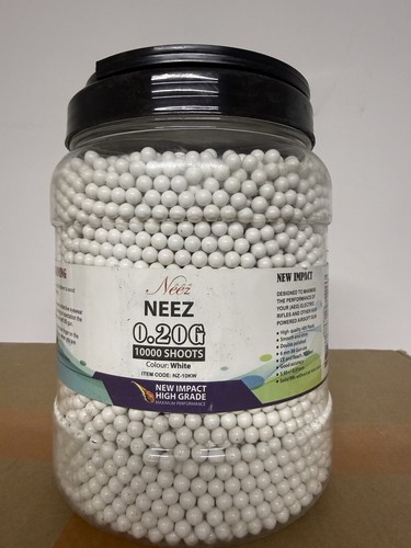 10000 pellets 20g white - 10000,