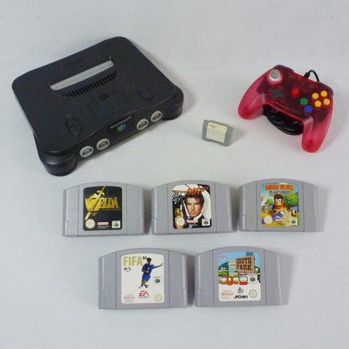 N64 pal console bundle - n64,