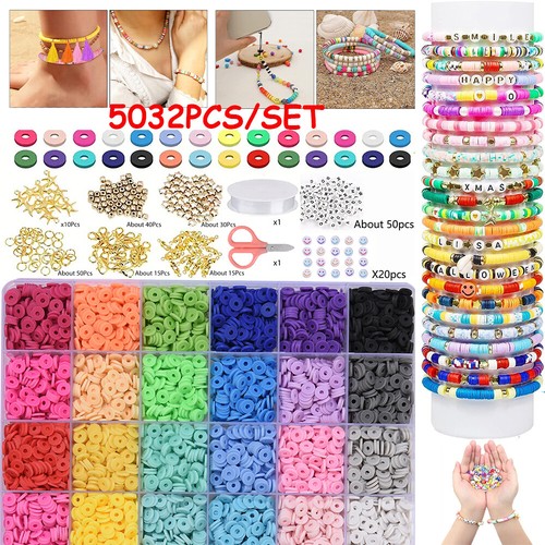 6032pcs set clay - beads, for