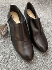 BRAND NEW TLC BLACK LEATHER ANKLE BOOTS SIZE 7 BHS