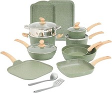 17 Piece Cookware Set Nonstick