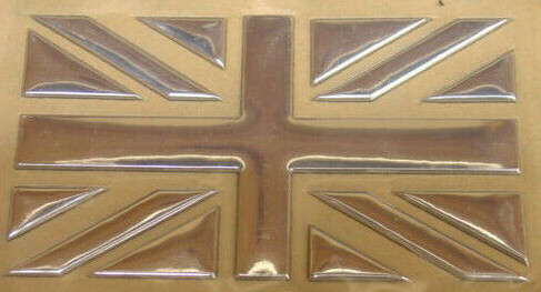 New silver union jack - silver,