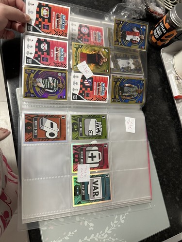 Match attax near - complete, book
