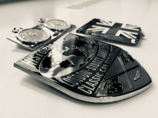 Aston Martin Rally gift set 3X rally vintage grill badges fit all Aston Martin's